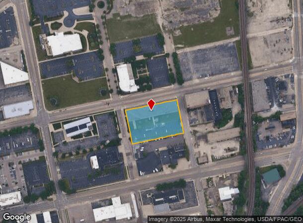  714 E Monument Ave, Dayton, OH Parcel Map