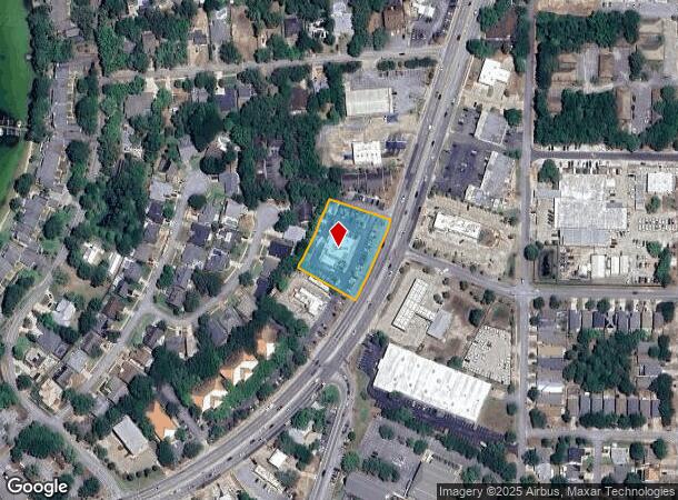 1176 N Eglin Pky, Shalimar, FL Parcel Map