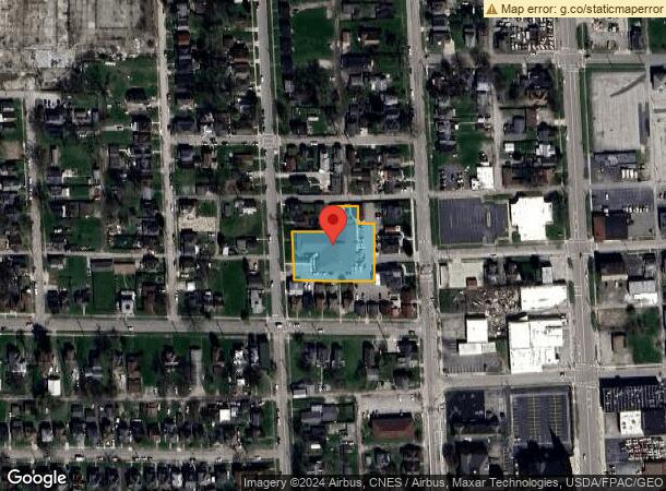  340 Oak St, Marion, OH Parcel Map