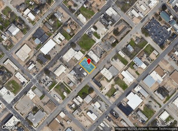  1521 Austin Ave, Waco, TX Parcel Map