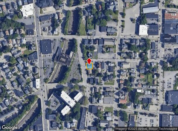  161 Montgomery St, Pawtucket, RI Parcel Map
