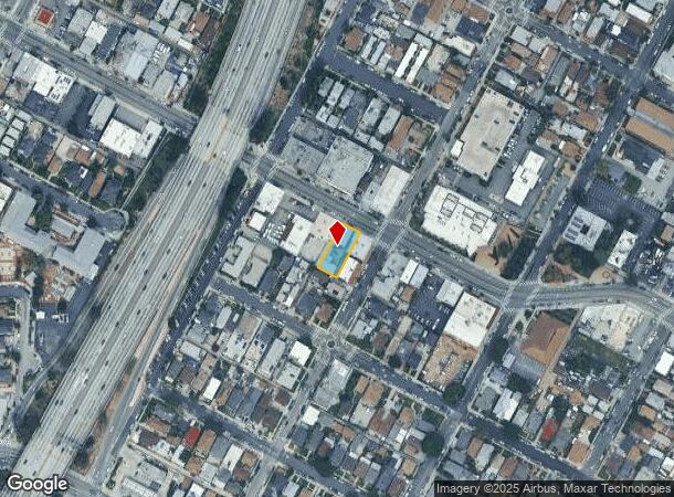  2024 E 1St St, Los Angeles, CA Parcel Map