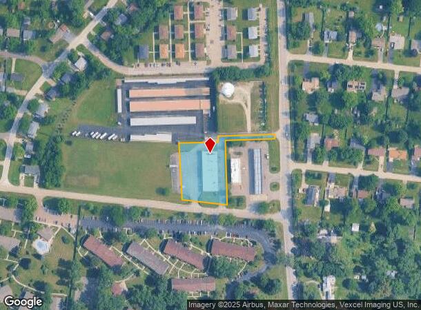  110 Light Rd, Oswego, IL Parcel Map