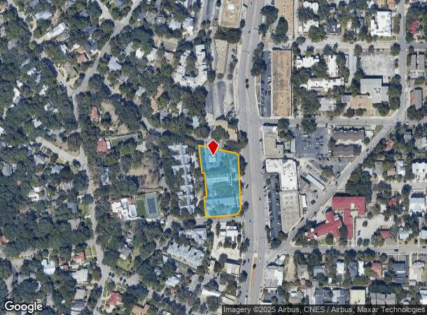 5101 Broadway, San Antonio, TX Parcel Map