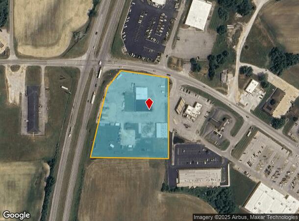  1675 E State Road 163, Clinton, IN Parcel Map