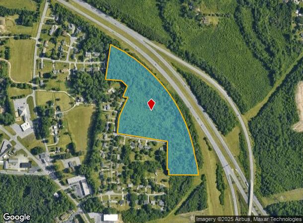  201 Greenpoint Ct, High Point, NC Parcel Map