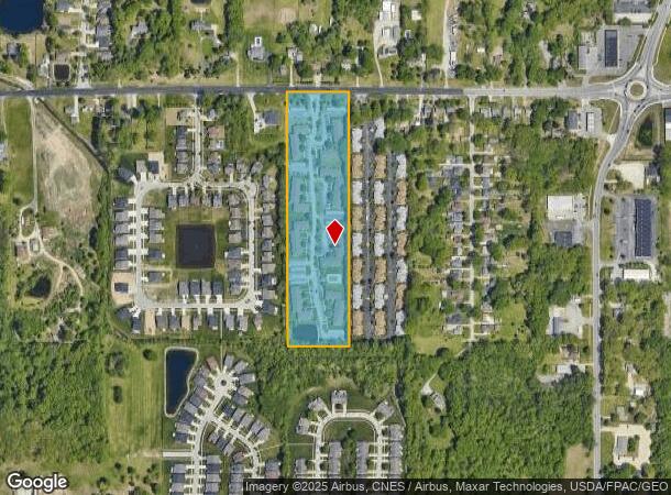 7015 Dorr St, Toledo, OH Parcel Map