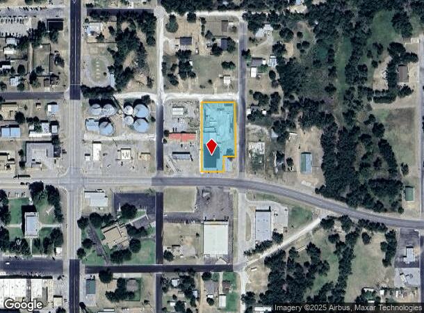  305 E Oklahoma Ave, Wheeler, TX Parcel Map