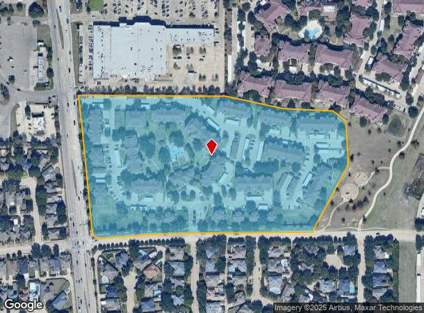  3653 Briargrove Ln, Dallas, TX Parcel Map