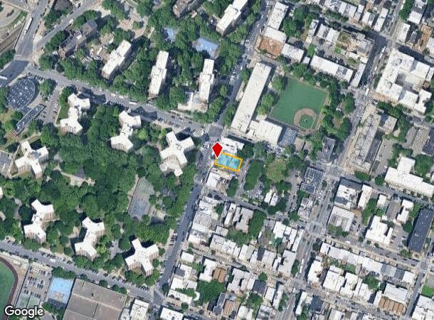 726 Courtlandt Ave, Bronx, NY Parcel Map