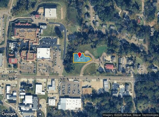 2101 Courtside Cv, Brandon, MS Parcel Map