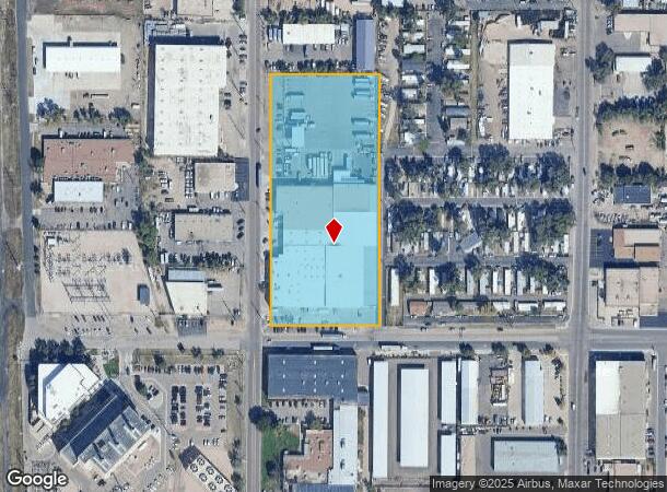  3605 N Stone Ave, Colorado Springs, CO Parcel Map