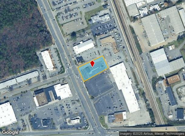  7133 Staples Mill Rd, Henrico, VA Parcel Map