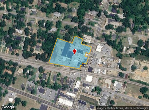  114 N Hicks St, Harlem, GA Parcel Map