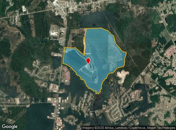 1095 Nc Highway 210, Sneads Ferry, NC Parcel Map