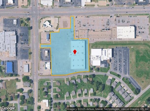 7011 W Central Ave, Wichita, KS Parcel Map