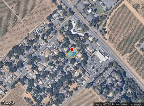 204 Rosebud Ln, Saint Helena, CA Parcel Map