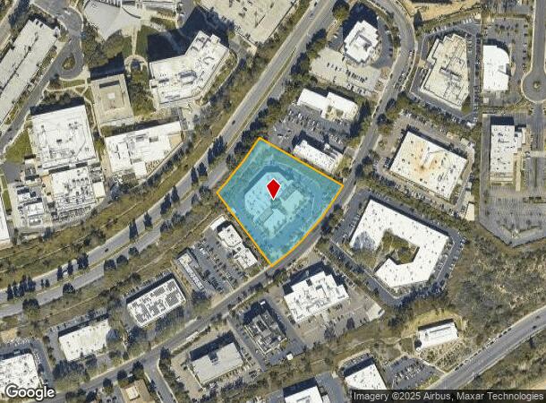  5820 Oberlin Dr, San Diego, CA Parcel Map