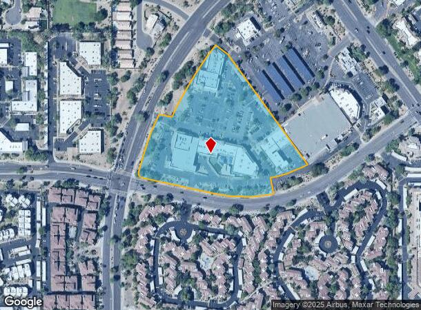  14676 N Frank Lloyd Wright Blvd, Scottsdale, AZ Parcel Map