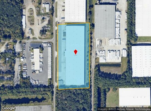  2001 Ellis Rd N, Jacksonville, FL Parcel Map