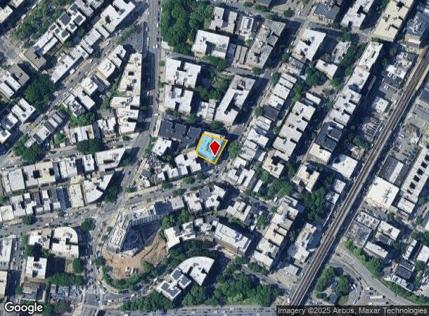 1645 Grand Ave, Bronx, NY Parcel Map