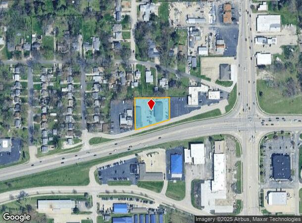 1039 Wabash Ave, Springfield, IL Parcel Map