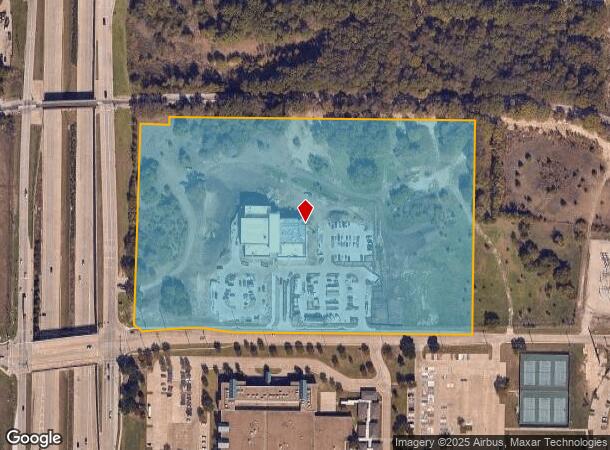  5001 Main St, Rowlett, TX Parcel Map