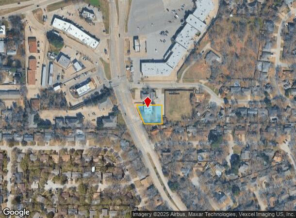5609 Sw Green Oaks Blvd, Arlington, TX Parcel Map