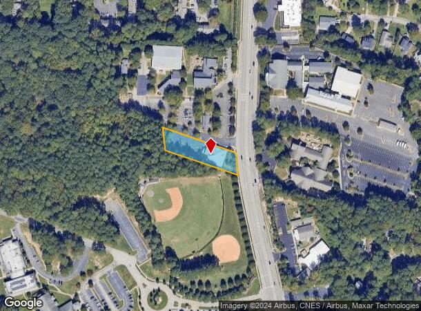  7501 Falls Of Neuse Rd, Raleigh, NC Parcel Map