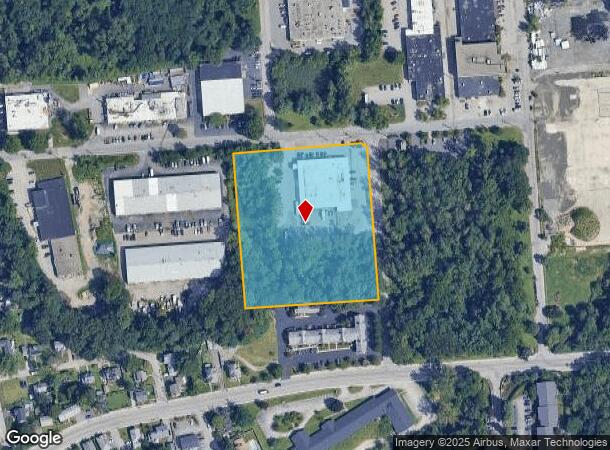  11 Industrial Ave, Warwick, RI Parcel Map