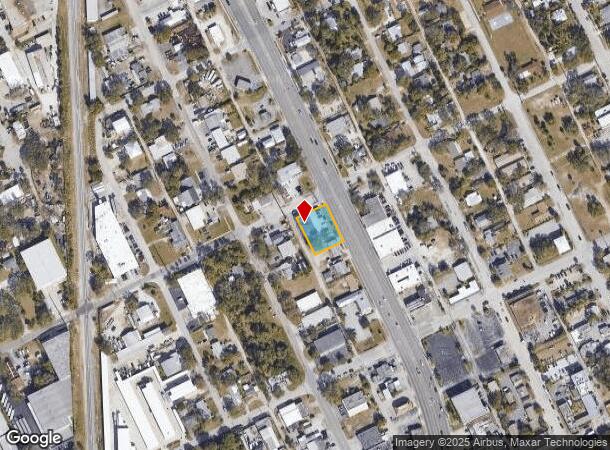  1532 N Harbor City Blvd, Melbourne, FL Parcel Map