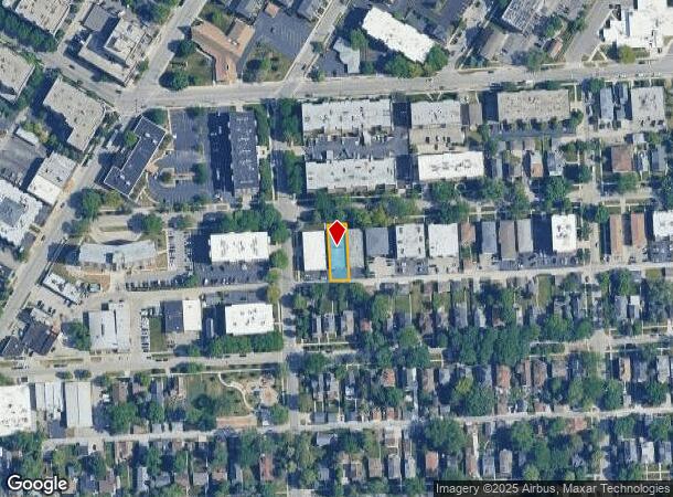  1409 Ashland Ave, Des Plaines, IL Parcel Map