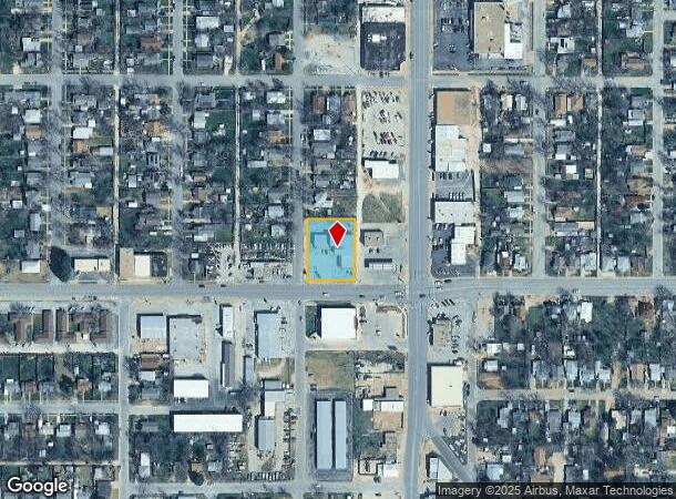  1326 S 14Th St, Abilene, TX Parcel Map