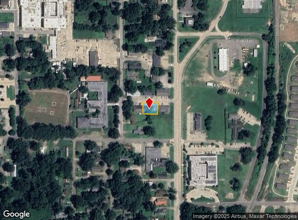  616 S Washington St, Bastrop, LA Parcel Map