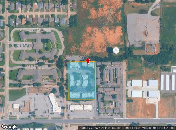 2416 N Alexander Ln, Bethany, OK Parcel Map