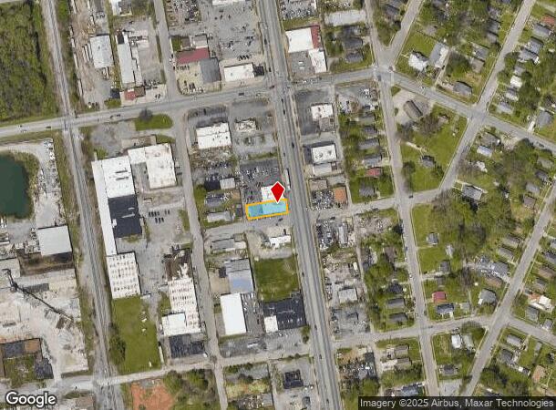 3715 Rossville Blvd, Chattanooga, TN Parcel Map