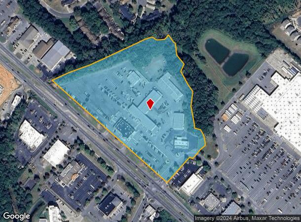  2500 W Roosevelt Blvd, Monroe, NC Parcel Map