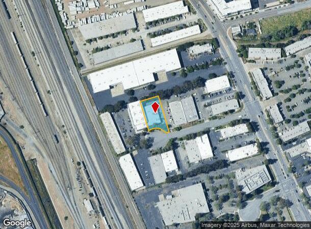 1307 Fulton Pl, Fremont, CA Parcel Map