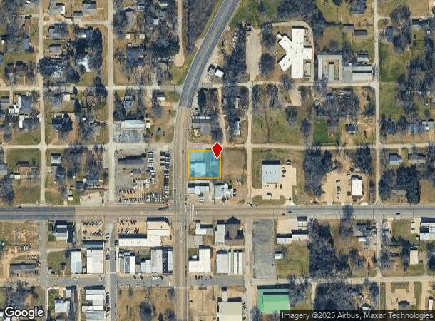 130 S Frankston Hwy, Frankston, TX Parcel Map