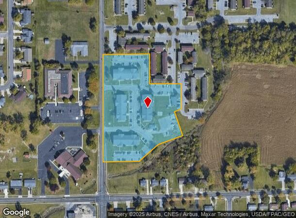 2350 N Cole St, Lima, OH Parcel Map