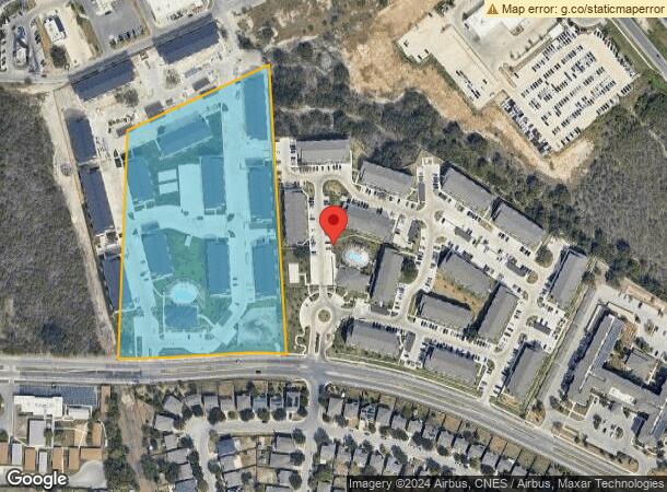  9311 Vista West Dr W, San Antonio, TX Parcel Map