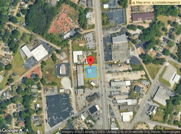  1217 Poinsett Hwy, Greenville, SC Parcel Map