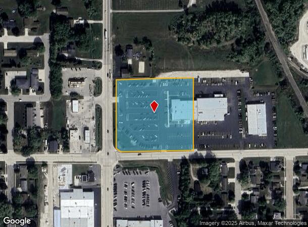  614 N Madison St, Chilton, WI Parcel Map