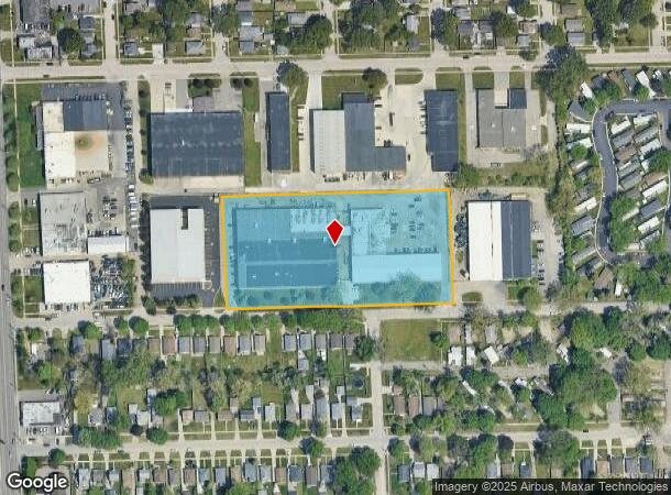 2097 Bart Ave, Warren, MI Parcel Map