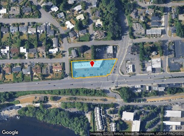 6016 Ne Bothell Way, Kenmore, WA Parcel Map