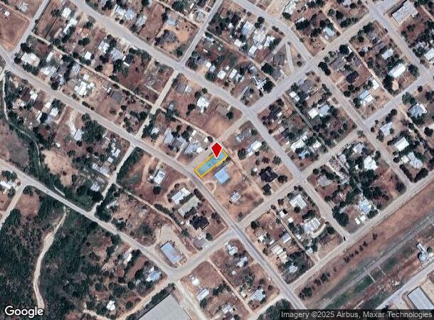 308 N 13Th St, Ballinger, TX Parcel Map