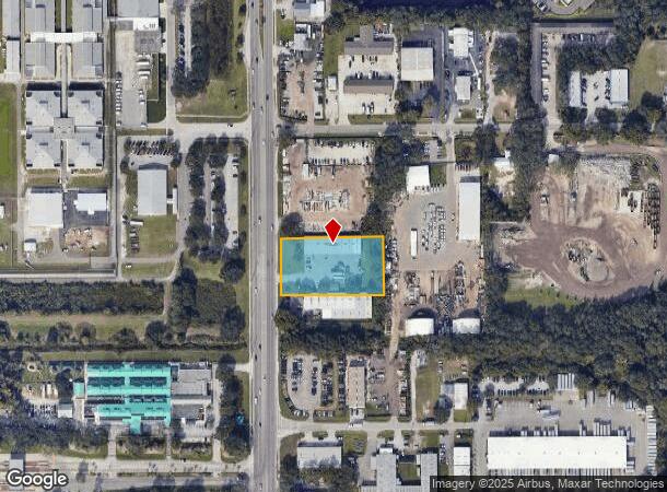 505 N Falkenburg Rd, Tampa, FL Parcel Map