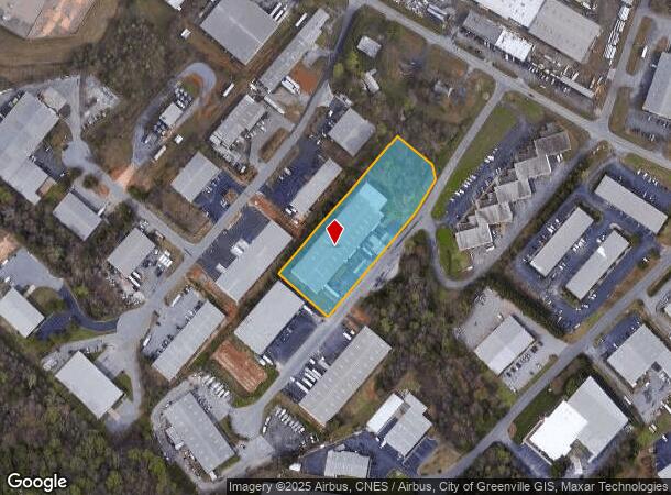 120 Mcdougall Ct, Greenville, SC Parcel Map