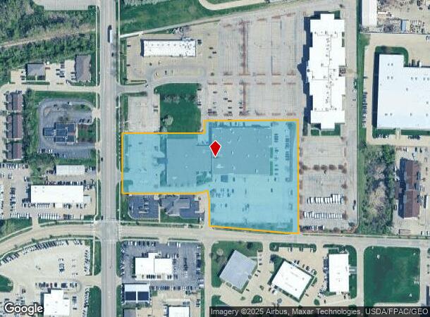 5264 Council St Ne, Cedar Rapids, IA Parcel Map