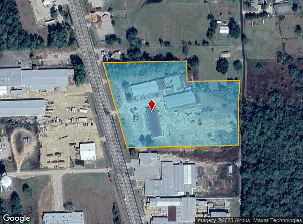  3000 N Jackson St, Jacksonville, TX Parcel Map